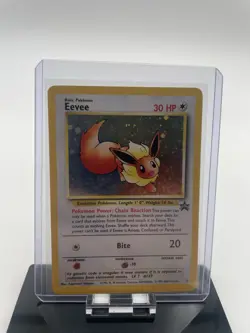 EEvee #11 Promo Black Star Vintage Pokemon Card WOTC MP/LP - Image 2