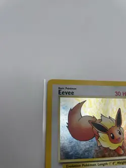 EEvee #11 Promo Black Star Vintage Pokemon Card WOTC MP/LP - Image 4