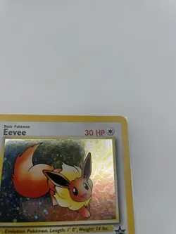 EEvee #11 Promo Black Star Vintage Pokemon Card WOTC MP/LP - Image 5