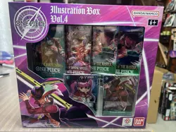 Bandai One Piece Trading Card Game: Illustration Box Volume 4 Sealed Factory - Image 1