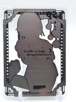 Goddess Story - Silver Metal Waifu Card - Yor Forger - NUMBERED 046/200 - Image 2