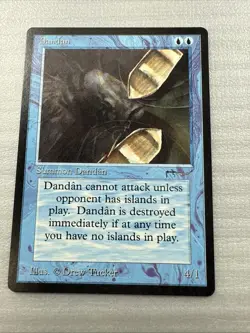 Magic the Gathering Arabian Nights Dandan NM - Image 1