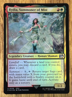 MTG Final Fantasy, Rydia, Summoner of Mist - Foil - Image 1