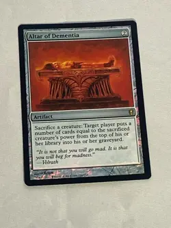MTG FOIL Altar of Dementia Conspiracy Magic the Gathering - Image 1