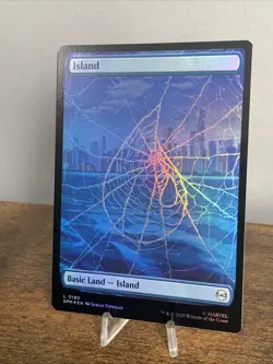 Island 0190 (Foil) Land MTG Spider-Man - Image 2