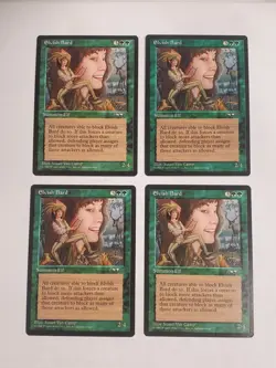 MTG Playset 4x Elvish Bard (Alliances/Green/U) - BGM - Image 1