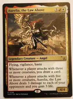 Aurelia, the Law Above MKM #188 Rare Regular NM+ - Image 1