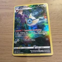 Vaporeon TG02/TG30 Pokemon TCG Brilliant Stars Trainer Gallery Holo NM-mint - Image 1