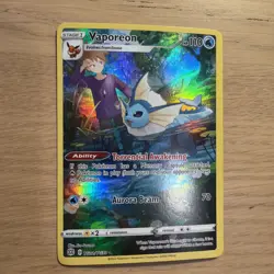 Vaporeon TG02/TG30 Pokemon TCG Brilliant Stars Trainer Gallery Holo NM-mint - Image 2