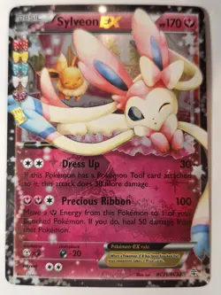 Sylveon EX RC21/RC32 XY Generations Radiant Collection Pokemon Holo Foil Nice! - Image 1