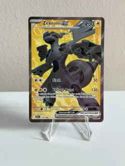 2025 Pokemon TCG • Zekrom ex SV: Black Bolt • 158/086 NM - Image 2