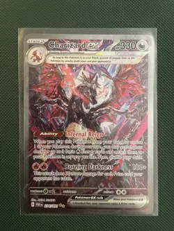 Pokemon TCG Charizard EX Paldean Fates Sir 234/091 Near Mint Condition - Image 1