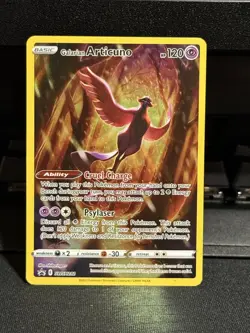Galarian Articuno SWSH282 Black Star Promo Ultra Rare Holo Pokemon NM - Image 1
