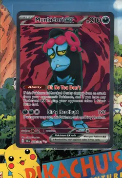 Pokemon TCG Munkidori ex - 083/064 Ultra Rare Shrouded Fable NM/M - Image 1