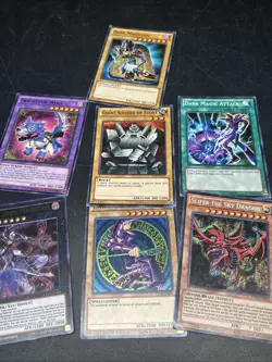 Huge Lot Of 175 RARE Holo Yugioh Cards! Dark Magician, Slifer - Image 2