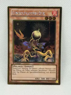 Yugioh! - Lonefire Blossom - PGLD-DE034 - Gold Rare - 1st Edition - NM - German - Image 1