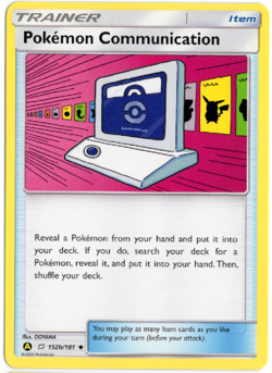 Pokemon Communication 152b/181 Team Up Alt Art Pokemon Card - Image 1