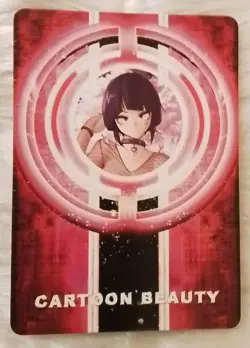 Kyoka Jiro My Hero Academia Engraved Holo Goddess Anime Waifu ACG Card - Image 2
