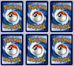 (6) Vaporeon Jolteon Flareon Eevee Pokemon Card Lot Holo Rare TCG Collection - Image 2