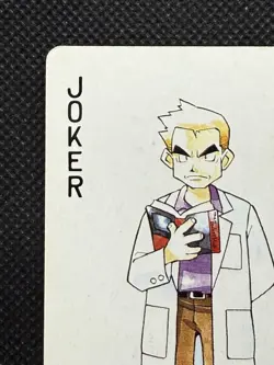 Pokemon Professor Oak Joker YellowPikachu Deck Playing Card Poker Nintendo VG - Image 2