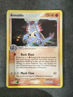 ARMALDO - 3/108 - EX POWER KEEPERS - HOLO RARE - POKEMON CARD - Image 1