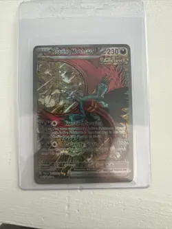 Roaring Moon Prismatic Evolutions Special Illustration Rare Holo Card 162/131 SV - Image 1