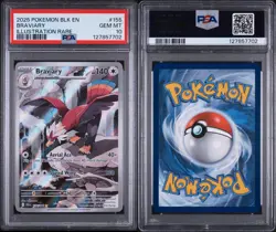 Braviary #155/086 - PSA 10 - Black Bolt - Pokemon Card - PSA 10 GEM MINT - Image 3