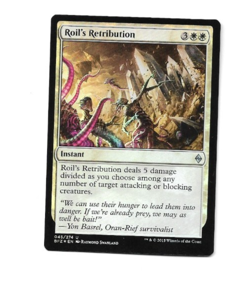 Magic The Gathering MTG Roil's Retribution 05/274 U BFZ EN Foil Card NM - Image 1