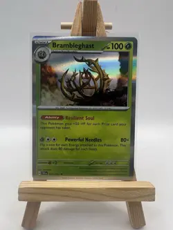 Brambleghast 021/162 Holo Card Temporal Forces : Pokemon TCG NM/M - Image 1
