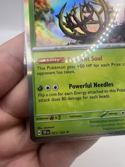 Brambleghast 021/162 Holo Card Temporal Forces : Pokemon TCG NM/M - Image 5