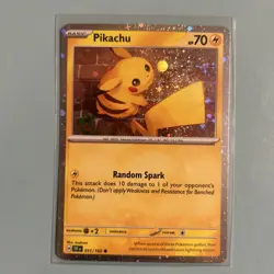 Pokemon - Pikachu 051/162 - Cosmos Foil Promo Card - Collectors Chest 2024 Mint - Image 1
