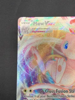 Pokemon Mew VMAX 114/264 Swsh08: Fusion Strike Holo Ultra Rare Card NM - Image 2