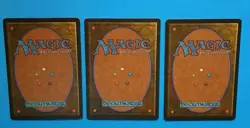 Magic the Gathering MTG Fourth (4TH) Editon LIBRARY OF LENG X 3 LP/EX U 1995! - Image 4