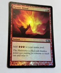 FOIL Pyretic Ritual (Core Set 2011 M11) - LP/MP Please See Pictures MTG - Image 2