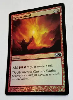 FOIL Pyretic Ritual (Core Set 2011 M11) - LP/MP Please See Pictures MTG - Image 3