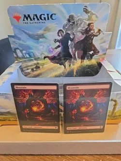 2x Mountain (Showcase) 280/281 Dominaria United Magic The Gathering MTG Land - Image 1
