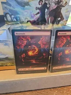 2x Mountain (Showcase) 280/281 Dominaria United Magic The Gathering MTG Land - Image 2