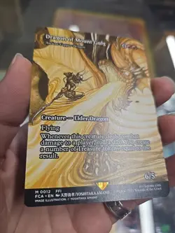 Mtg Showcase Gurg Volcano Red Dragon/Ainshant Copper Dragon English Version - Image 2
