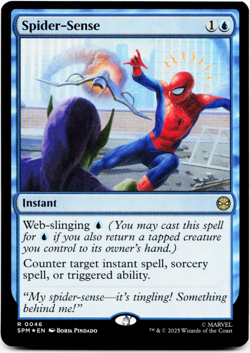 Spider-Sense (FOIL) - [Marvel's Spider-Man] MTG Magic NM/M 💧 - Image 3