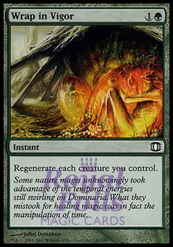 Wrap in Vigor 1x FOIL FUT MTG Future Sight Common NM+ green - Image 1