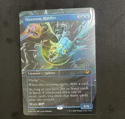 Quantum Riddler (Borderless) EDGE OF ETERNITIES Foil MTG M0305 - Image 1