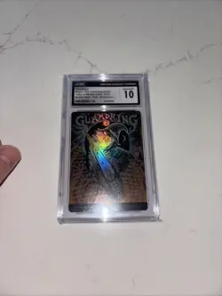 MTG Tales of Middle-Earth LOTR Glamdring Showcase Poster Foil CGC 10 - Image 1