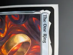 2023 Magic MTG Lord of Rings Tales Middle-Earth One Ring #0246 - Image 3