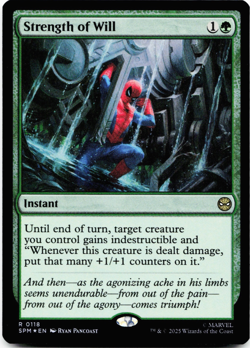 Strength of Will (FOIL) - [Marvel's Spider-Man] MTG Magic NM/M 🌳 - Image 3
