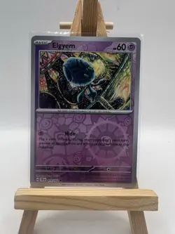 Pokemon TCG Elgyem Temporal Forces 073/162 Reverse Holo NM/M - Image 1