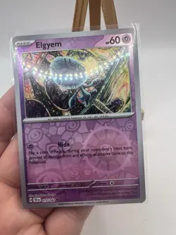 Pokemon TCG Elgyem Temporal Forces 073/162 Reverse Holo NM/M - Image 3