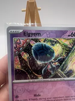 Pokemon TCG Elgyem Temporal Forces 073/162 Reverse Holo NM/M - Image 5