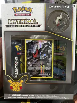 Pokemon 2016 (20th Anni) Mythical Pokemon Collection Darkrai -Factory Sealed Box 820650800894 - Image 1