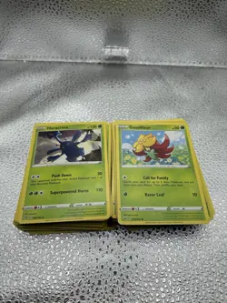 Bulk Lot of 75 + Pokemon Cards Vintage Commons Modern 2020-2023 - Image 1