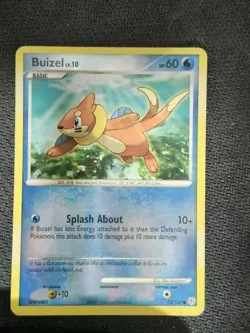 BUIZEL - 72/130 - DIAMOND & PEARL - COMMON - POKEMON CARD- REVERSE - Image 1